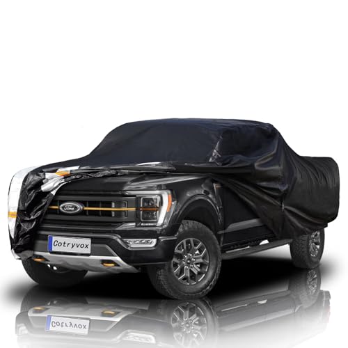 Ford F 150 Truck Cover Custom Fit 1997 (B.Fit F-150(1997-2026) Super Cab SB / Black Truck Cover)