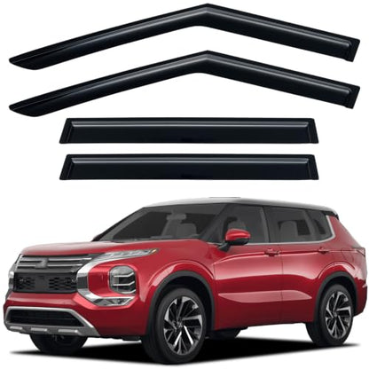 Window Visors Rain Guards for 2022 2023 2024 2025 2026 Mitsubishi Outlander (2022-2026 Mitsubishi Outlander)