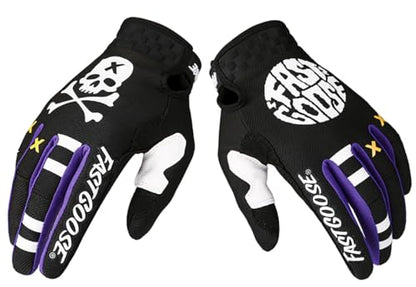 Dirt Bike Motorcycle Gloves for Men Women Finger Touchscreen Motorbike Gloves for BMX ATV MTB Riding (Small / G01)