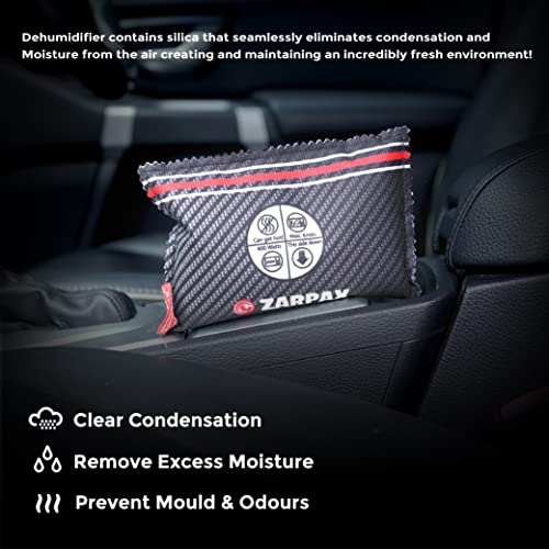 Reusable Car Dehumidifier Bag Rechargeable Moisture Absorber 4 Pack (Four Pack (Regular))