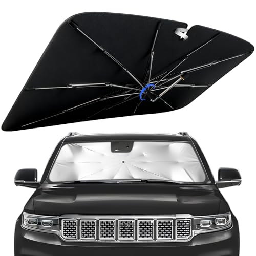 Windshield Sun Shade for Jeep Grand Wagoneer 2022 (Fit for Jeep Grand Wagoneer 2022-2026)