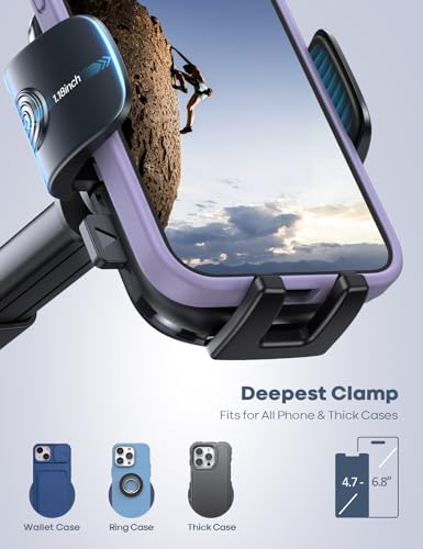 Car Phone Holder Military (NEW Upgraded - Dark Grey)