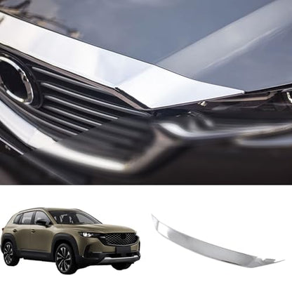 Front Hood Air Deflector (Glossy Chrome)