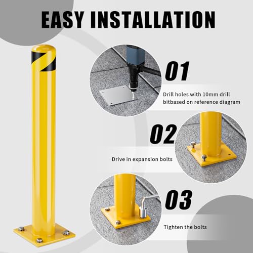 Safety Bollard (48''Hx4.5''D)