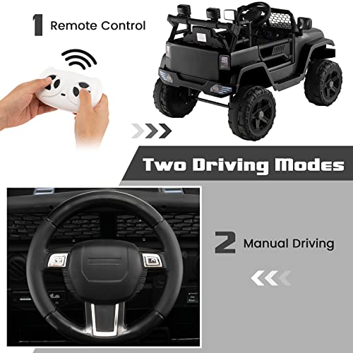 Kids Ride On Truck (Black)
