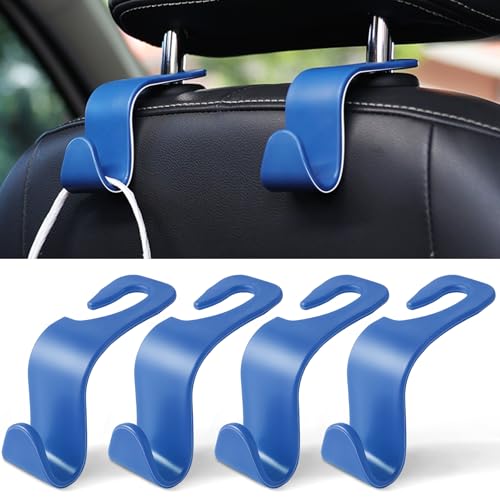 Car Seat Headrest Hook (Blue)