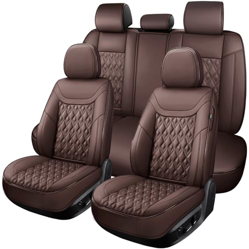 Car Seat Covers Full Set (Brown / Full Set)