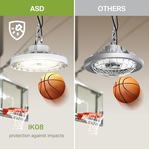 150W LED High Bay UFO Lighting (White)
