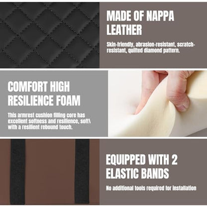 Car Center Console Cover (Coffee)