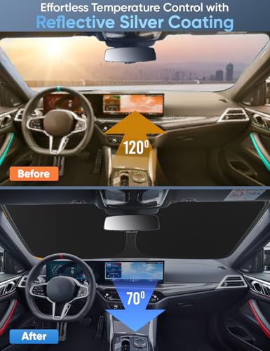 Windshields Sun Shade Fit for 2017