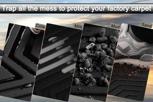 All Weather TPE Floor Mats Custom (For 2019-2025 Toyota RAV4 Floor Mat)