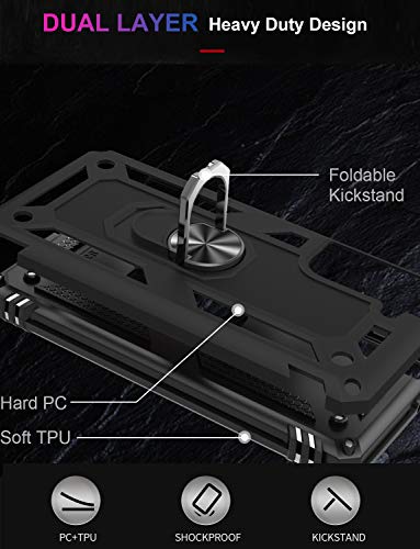 for Galaxy S21 Plus Case (Galaxy S21 Plus (Medium 6.7") / Black)
