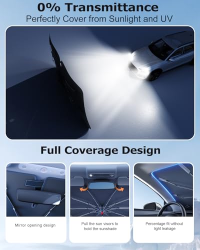 Umbrella Windshield Sun Shade for Nissan Rogue (FOR | Nissan Rogue (2008-2026))