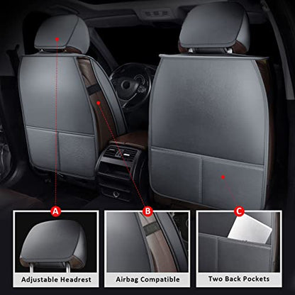 Ram Seat Covers Full Set Grey Fits for 2009 (Gray / Full Set (Flat Back))