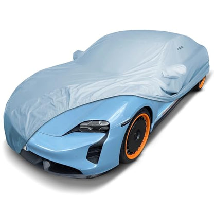 Car Cover Waterproof All Weather for 2020 (Sky Gray / 29. Porsche Taycan 2020-2026)