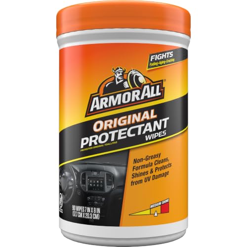Car Interior Original Protectant Wipes (90 Count (Pack of 1))