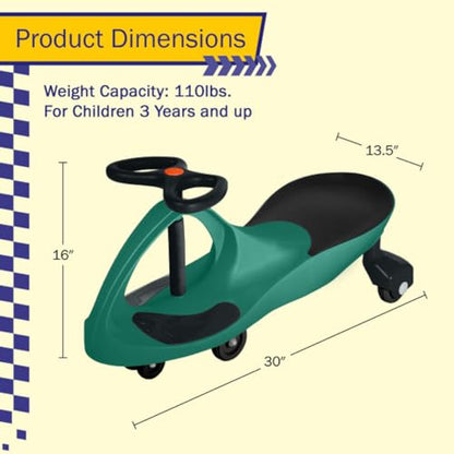 Lil’ Rider Wiggle Car (Green and Black)