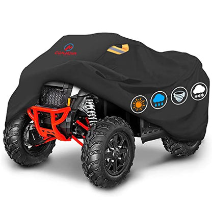 Comnova ATV Cover for 4 Wheelers (Black / 84 Inch)