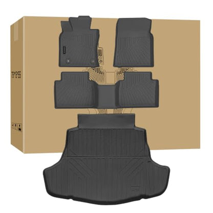 Floor Mats & Trunk Mat for 2018 (2018-24|Toyota Camry|Floor Mats (1st & 2nd Row))