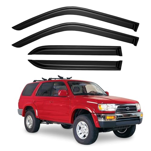 Window Visors Rain Guards for 1996 (1996-2002 Toyota 4runner)