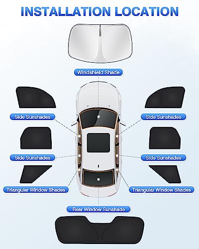 Windshield Sun Shade for Ford Bronco Sport 2021 (Ford Bronco Sport 2021-Present)