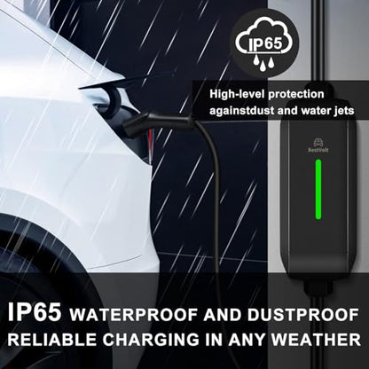 Best Volt Electric Vehicle Portable Charger for Tesla (Black / Nema 14-50 240V/40A)