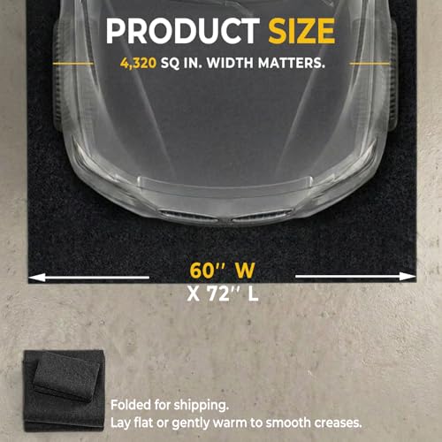 Oil Spill Mat (5' x 6' (Rectangular) / Black)