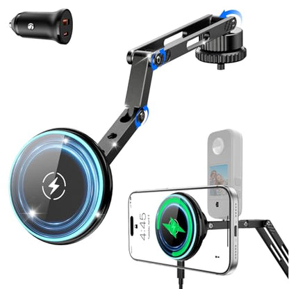 Extended 15W Magnetic Wireless Car Charger Phone Mount for Ford Bronco 2021 (Extended)