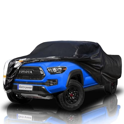 Toyota Tacoma Truck Cover Custom Fit 1995 (B.Fit Tacoma(1995-2026) Xtra/Access/Double Cab SB / Black Truck Cover)