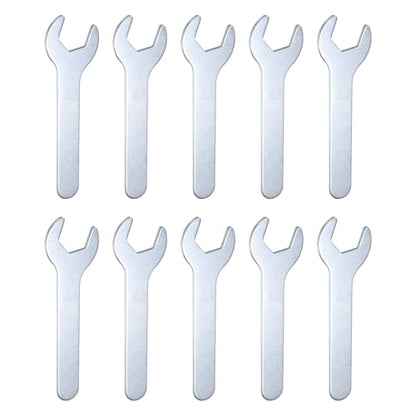 10pcs Small Wrench 20x126x2.8mm Metric U (20x126x2.8mm)