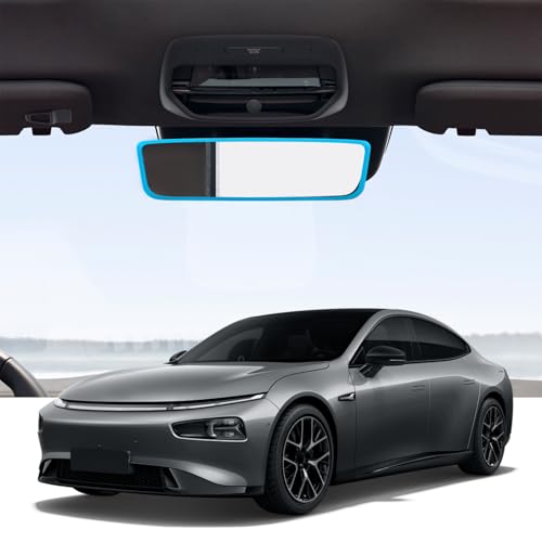 Car Rear View Mirror Protector Frame (Sky Blue-1PCS)