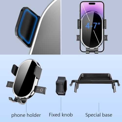 Car Phone Holder Center Console Organizer For Honda Odyssey 2018 2019 2020 2021 2022 2023 2024 【Not Fit Odyssey 2025】Auto Accessories Navigation Screen Interior Cell mobile Mount case accessory (Holder Box for Odyssey 2018-2024)
