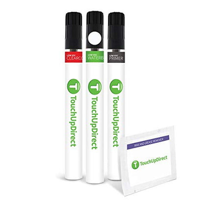 040 Super White Compatible with Toyota Exact Match Touch Up Paint Brush (Brush - Preferred Kit / Super White)