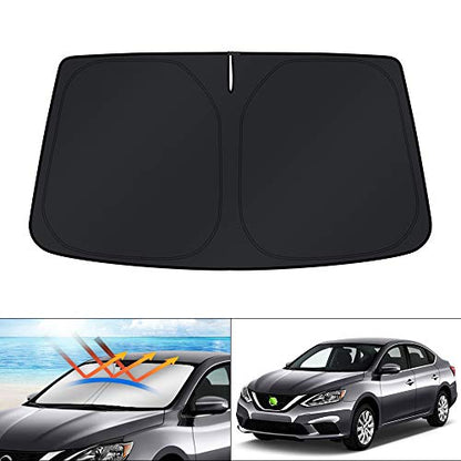 Windshield Sun Shade for Nissan Sentra Accessories 2013 (FOR | Nissan Sentra 2013-2019)