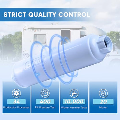 RV Water Filter System for Garden