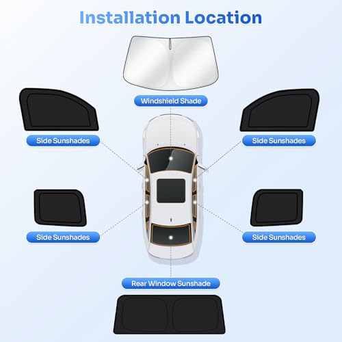 Window Shades for 2022 (2022-Present Ford Maverick)