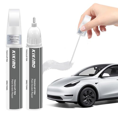 for Tesla Touch Up Paint (Pearl White Multi-Coat(PPSW))