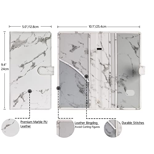 Car Registration and Insurance Card Holder (T Marble Grey)