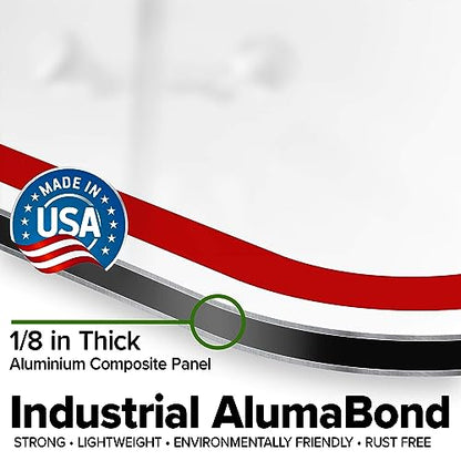 Custom Sign Custom Sign for Business (Header - Horizontal / 36x48 - DiBound)