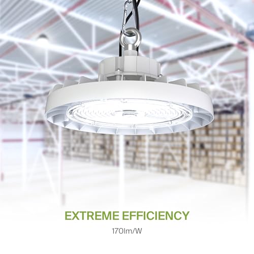 200W LED High Bay UFO Lighting (White)