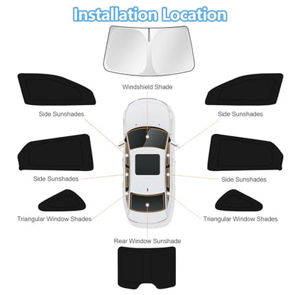 Car Window Shades for Toyota Avalon 2013 (FOR | Avalon 2013-2018 (8pcs))