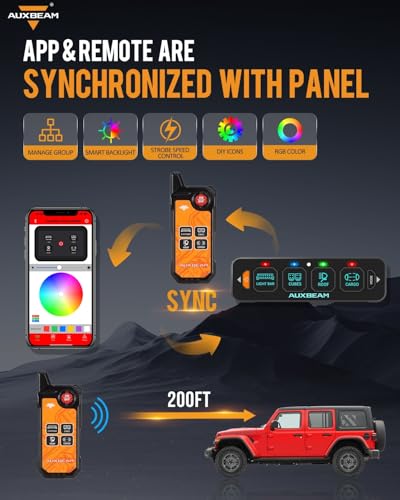 AS 400 Slim 4 Gang Switch Panel with Bluetooth APP &Wireless Remote (AS-400 Slim 4 Gang)