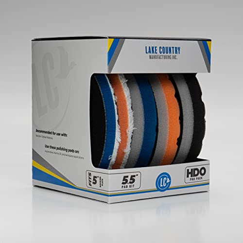HDO Foam and Microfiber kit (5.5 inch / Hdo Pro Pack)