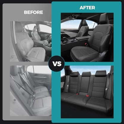 Custom Seat Covers for Toyota Camry 2025 2026 Hybrid (Black / 2025-2026 Camry LE SE)