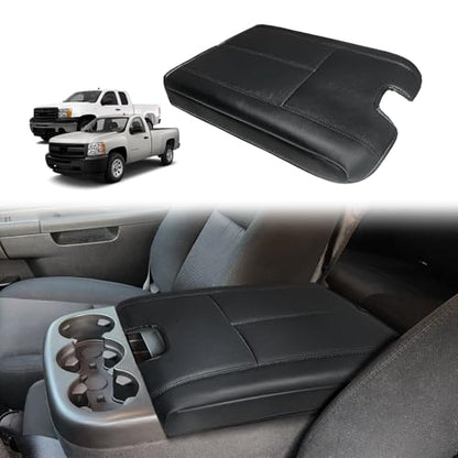 Armrest Cover for Chevy Silverado 2007 (1) 07-13 |Slv&Tahoe&Sra&Yukon| Jump Seat, Regular)