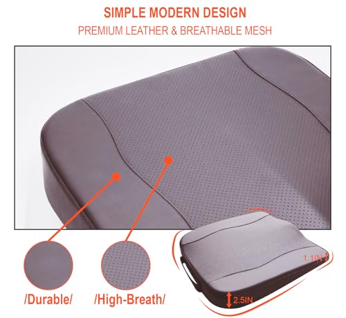 Car Seat Cushion (Classic Brown)