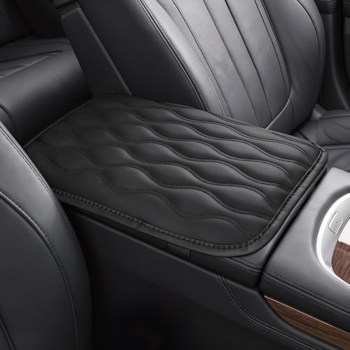 Car Center Console Cover (black-line)
