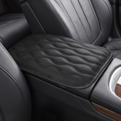 Car Center Console Cover (black-line)