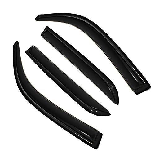 Outside Rain Guards Compatible with Toyota Sequoia 01 (for Sequoia 2001-2007)