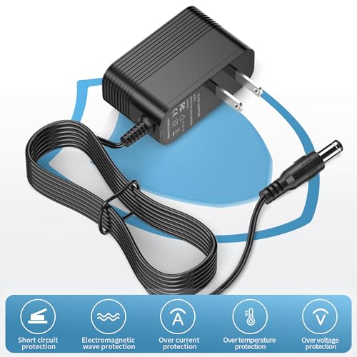 14V Charger for Halo Bolt 58830 57720 Jump Starter Adapter Compatible with Halo Bolt 44400 1201 Portable Car Jump Starter Power Supply Cord